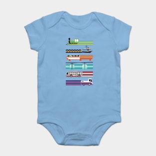 Magical Transportation Baby Bodysuit